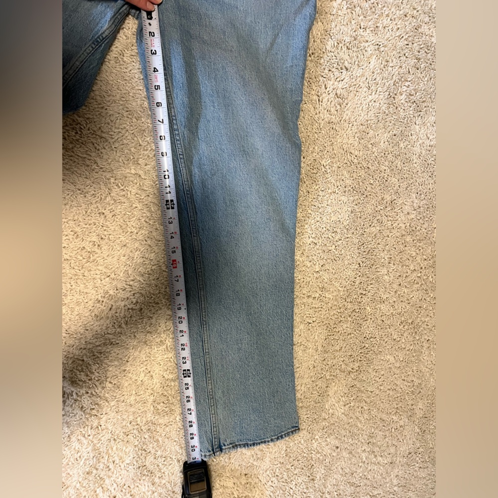 Abercrombie & Fitch Light Blue High Rise Jeans - Picture 7 of 7